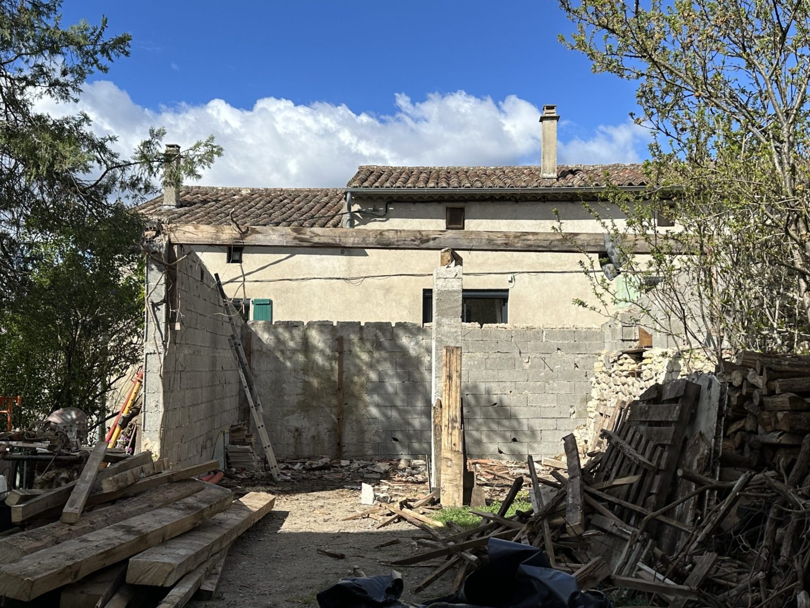 Avant - réalisation couvreur 1